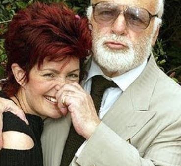 Don Arden with his daughter Sharon Osbourne